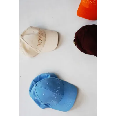 Czapka z daszkiem  BOSSKA -  baby blue