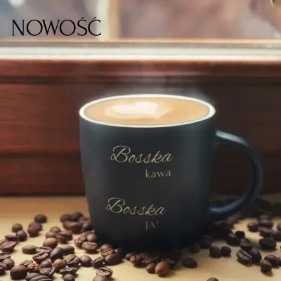Kubek - Bosska kawa, Bosska JA!  (biały środek)