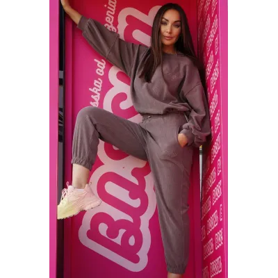 Komplet COMFY BOSSKA -  ciemne fango