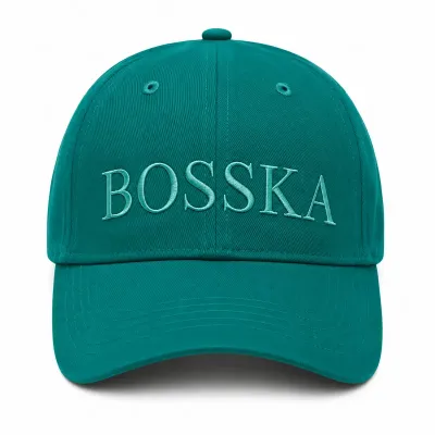 Czapka z daszkiem  BOSSKA -  zielona
