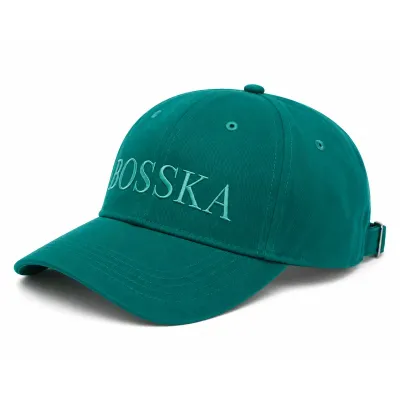 Czapka z daszkiem  BOSSKA -  zielona