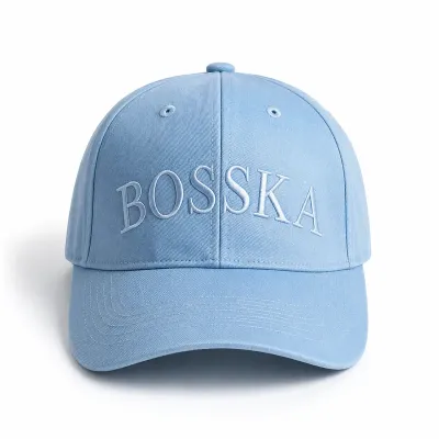 Czapka z daszkiem  BOSSKA -  baby blue