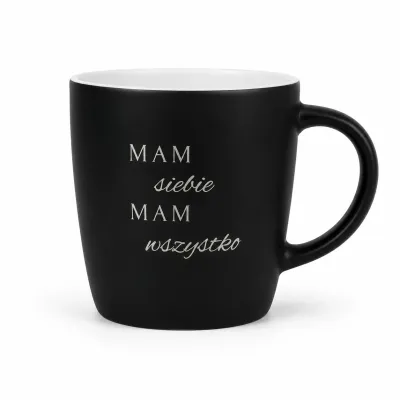 Kubek - Mam siebie mam wszystko  (biały środek)