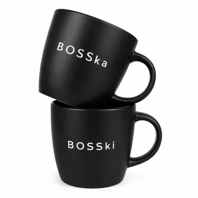 Kubek -  BOSSKI - czarny