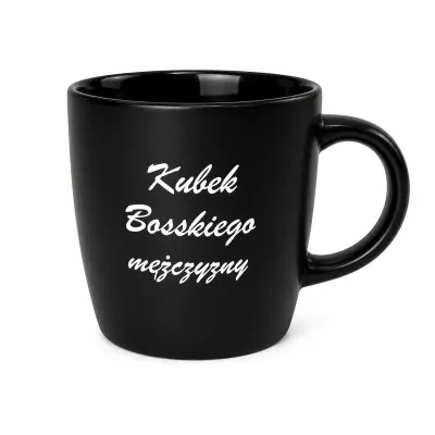 Kubek Bosskiego Mężczyzny - czarny