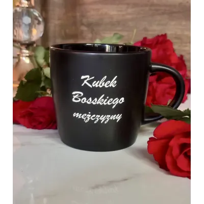 Kubek Bosskiego Mężczyzny - czarny