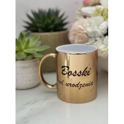 Złoty kubek Bosski od urodzenia