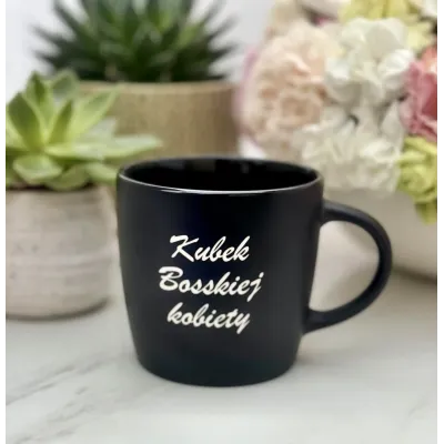 Kubek Bosskiej Kobiety - czarny