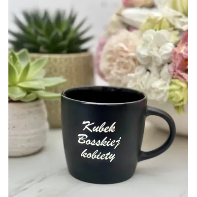 Kubek Bosskiej Kobiety - czarny