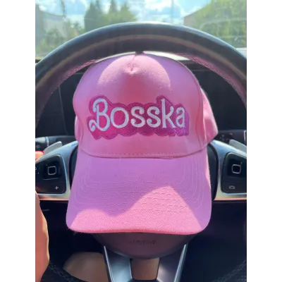 Czapka BOSSKA - róż Barbie
