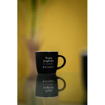 Kubek - Krąży pogłoska, że jestem BOSSKI! (biały środek)